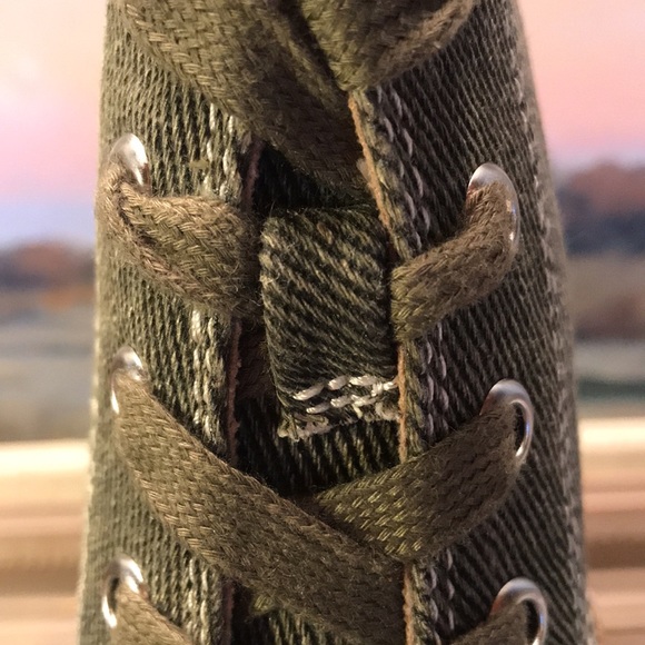 New oom. AEROSOLES Canvas Stellar Boots  with box 394tj - Picture 14 of 16